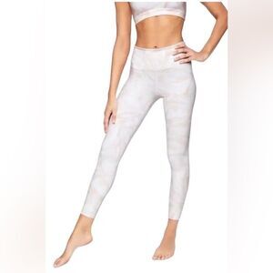 Athleta Women's High Rise Swirl Chaturanga 7/8 Leggings Ballerina Gown XS